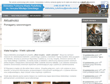 Tablet Screenshot of biblioteka.dmkproject.net